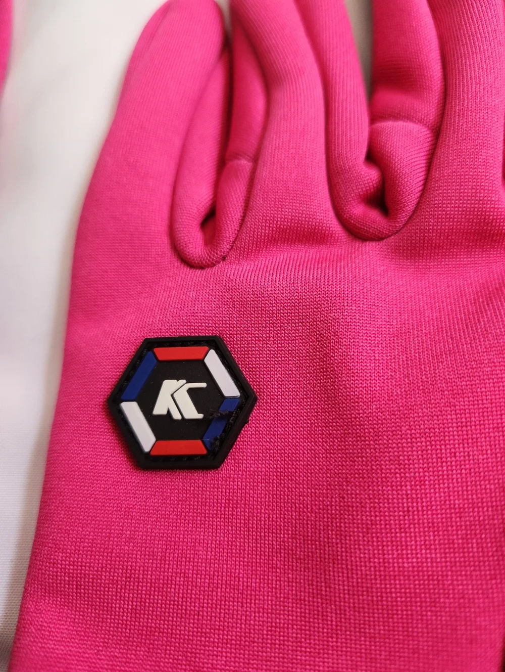 Womans Pink Winter Sport Gloves, Touchscreen